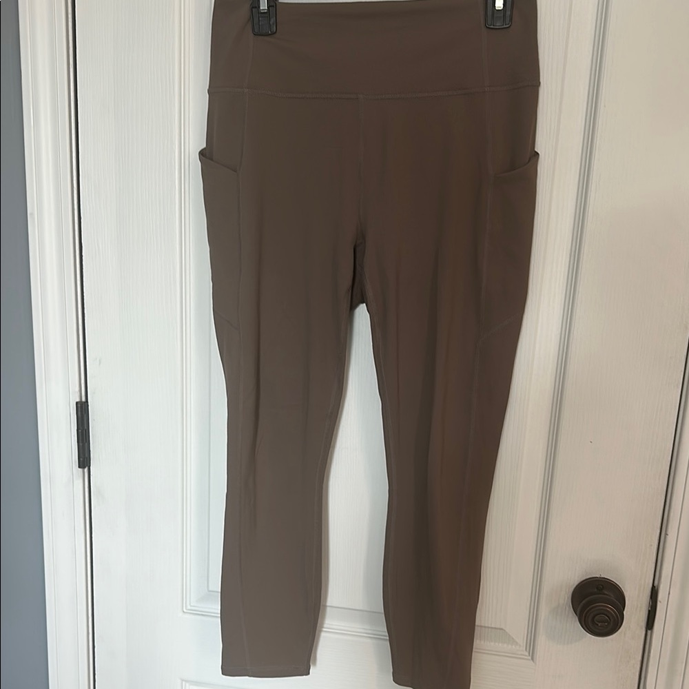 Women's Fabletics Pure Luxe Brown leggings